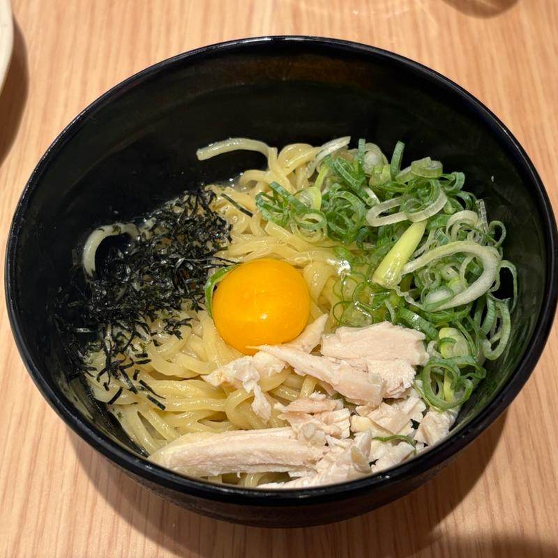 まぜそば風だるまそば(串かつだるま 京都ポルタ店)