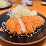 紫峰ポーク　ロースかつ定食