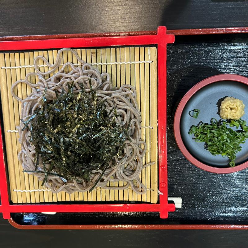 ざる蕎麦(お食事処にしお)
