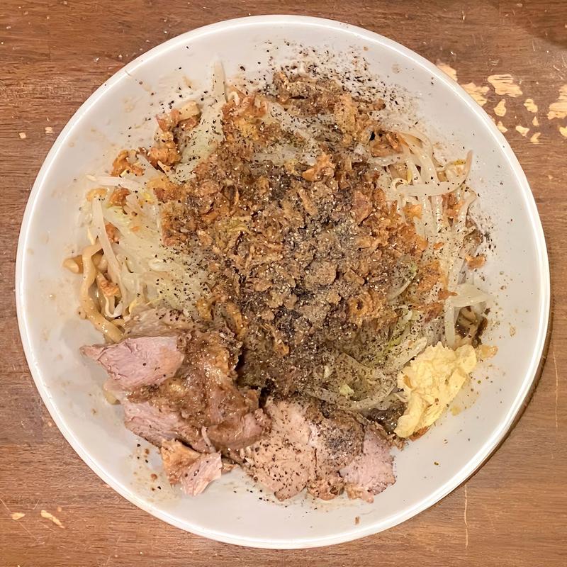 汁なし(ラーメン荘 歴史を刻め 新栄店)