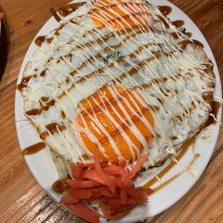 屋台風鉄板夜鳴き焼そば　のっけ盛