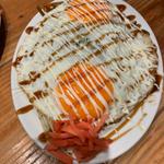 屋台風鉄板夜鳴き焼そば　のっけ盛