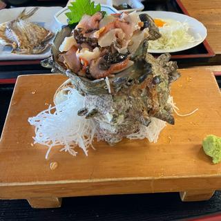 S級サザエ刺身