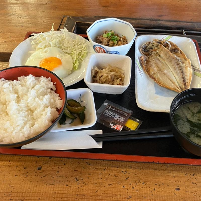 朝定食(青木さざえ店 )