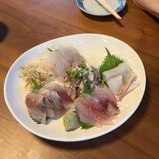 刺身の盛り合わせ