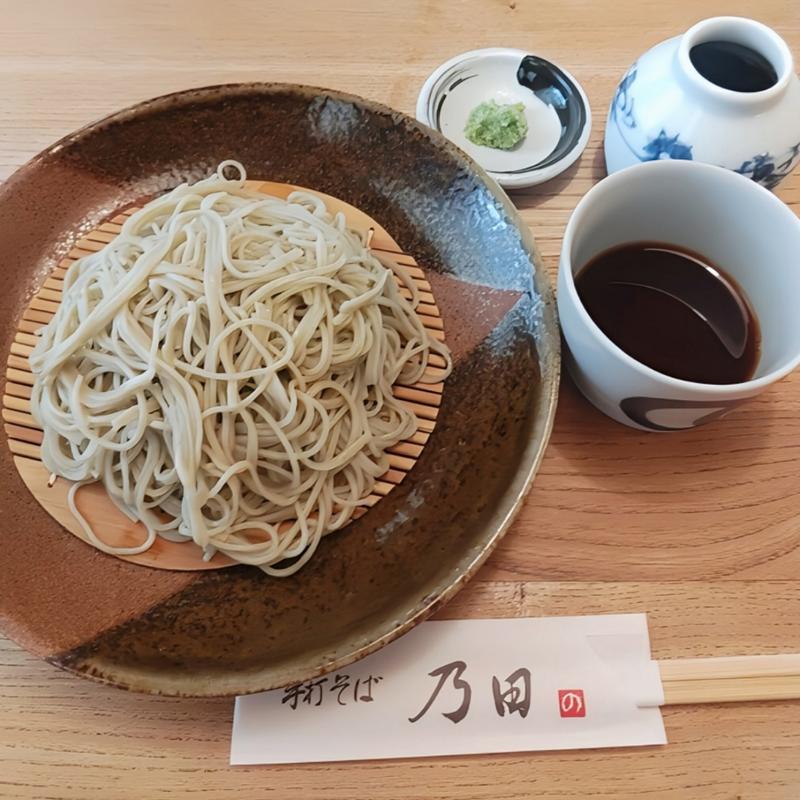 もりそば(手打そば乃田)