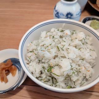 じゃこと大葉のまぜご飯