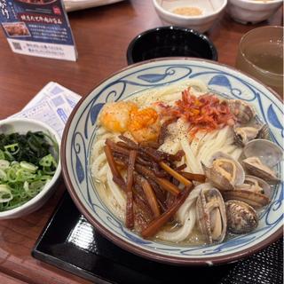 冷たーい海鮮うま塩うどん(丸亀製麺碧南)