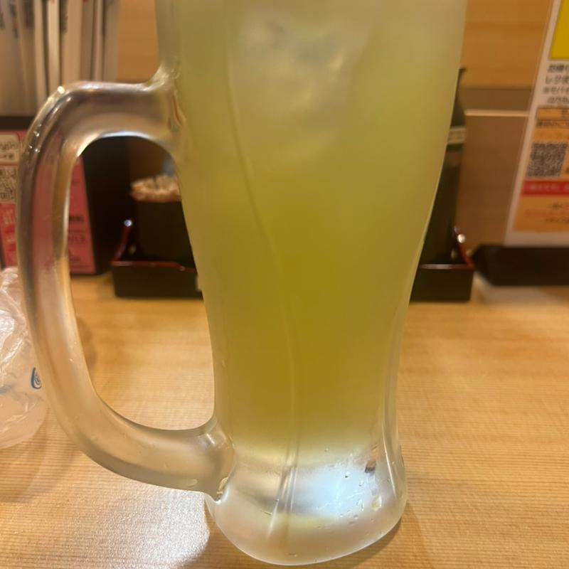 緑茶ハイ(や台ずし白子駅前町)