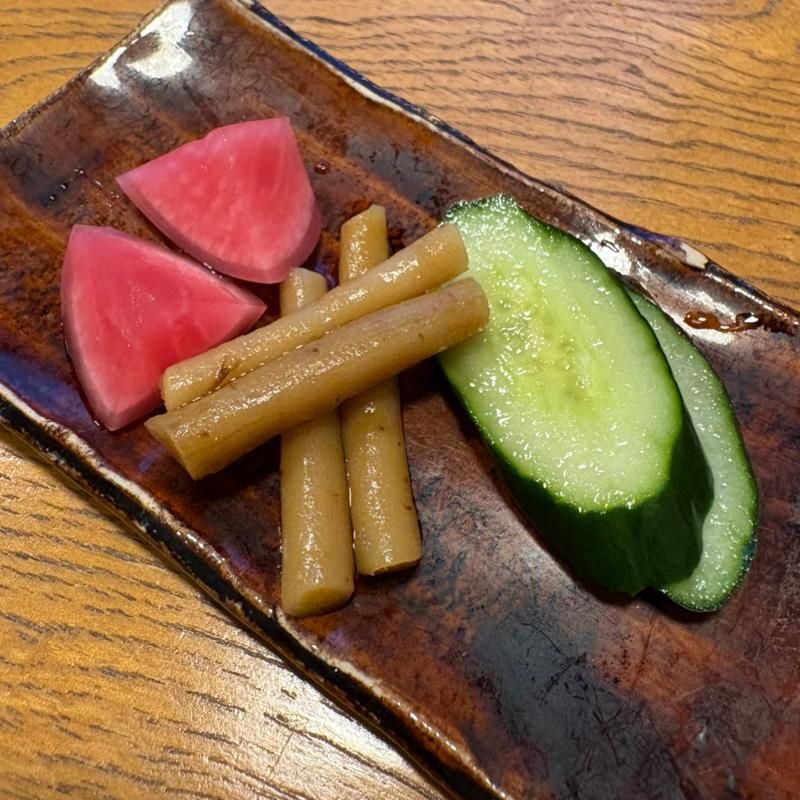 漬物(とんかつ今井)