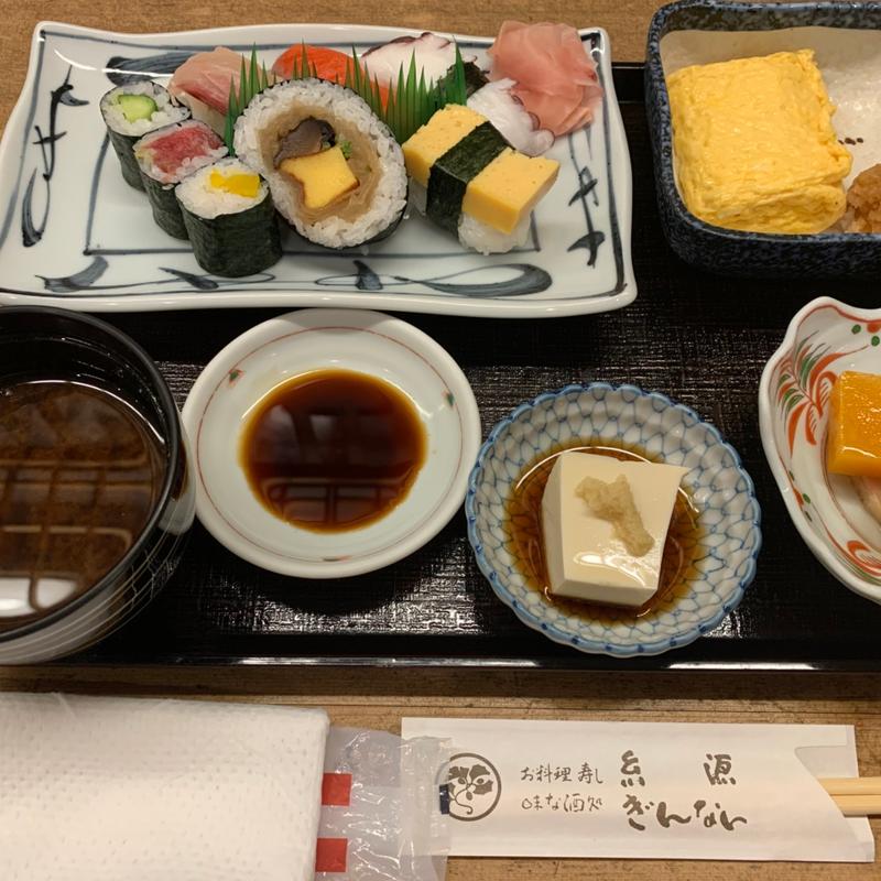 寿司ランチセット(糸源 （いとげん）)