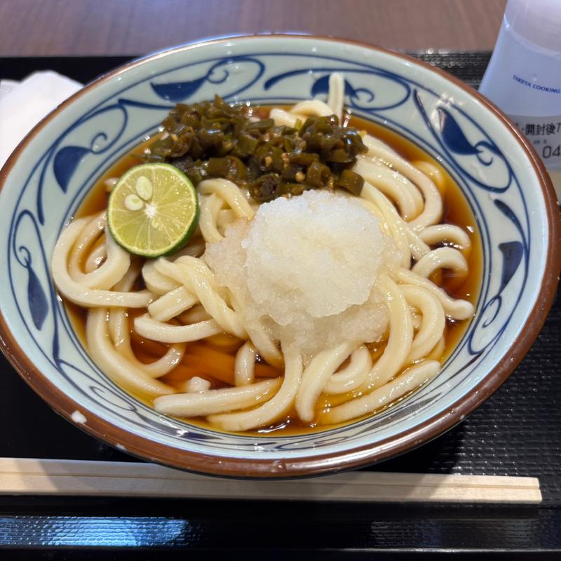 青唐おろしぶっかけうどん(丸亀製麺イオンモール岡崎)