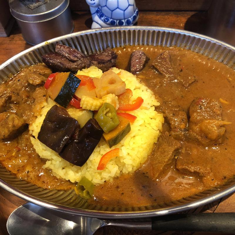 牛のそこかしこ(カレー屋ヌンクイ)