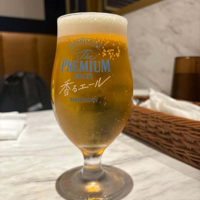 ザ•プレミアム•モルツ香るエール(フレンチ酒場GOLD京都ポルタ店)