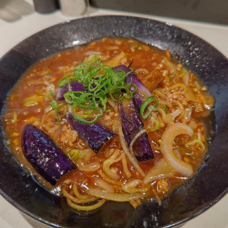 麻婆茄子焼きそば(餃子の王将 石川町店)