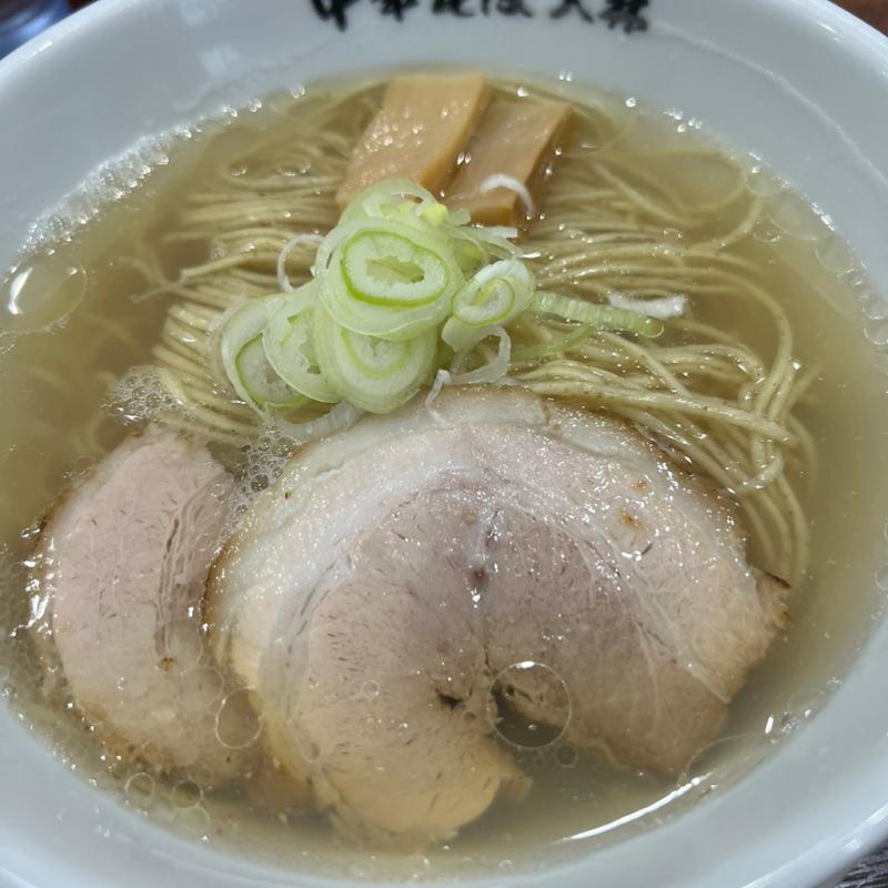 蜆の中華そば(鴨と鶏 中華そば 大林)