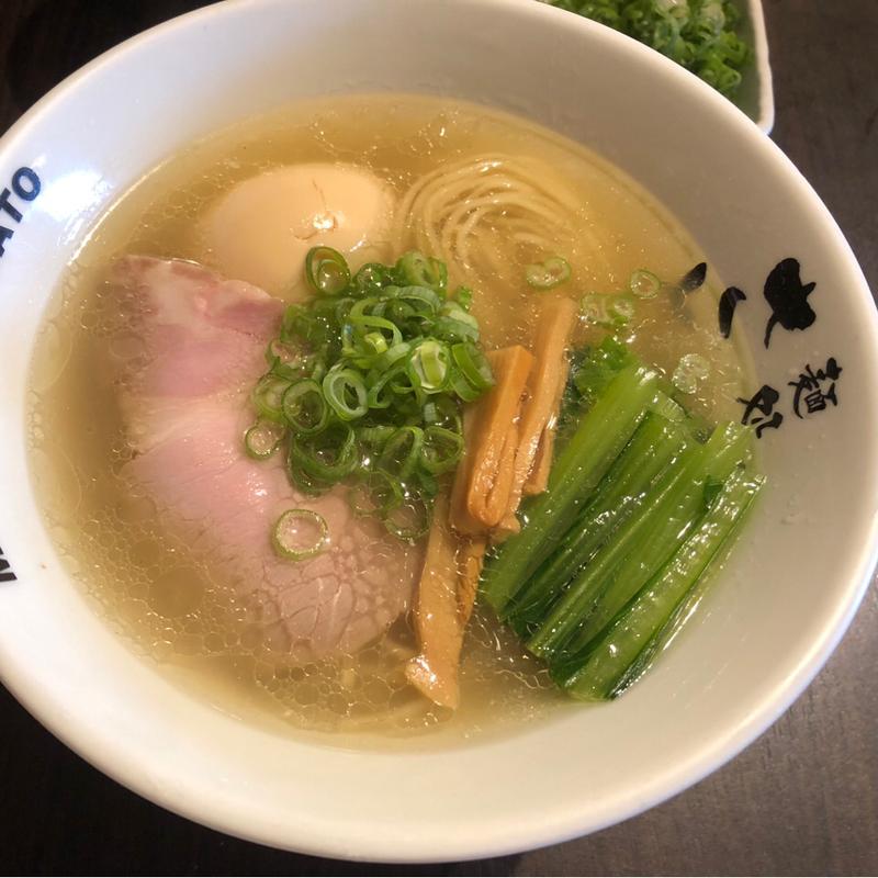 塩味玉ラーメン(麺処さとう 桜新町店)