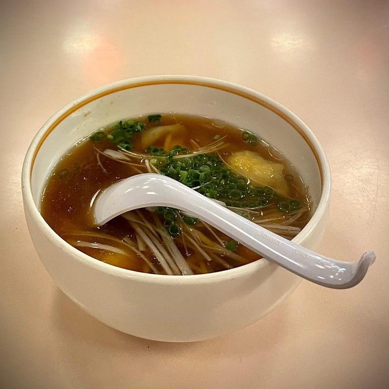 海老ワンタンスープ ハーフ(味の古久家 藤沢店)