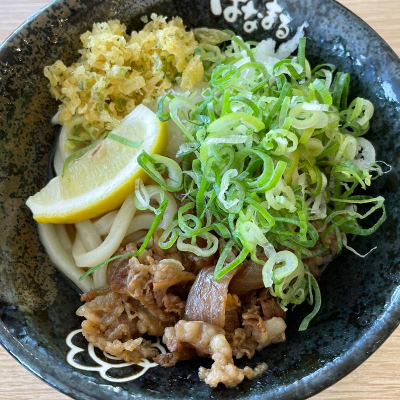 牛肉おろしぶっかけ(はなまるうどん イオンモール盛岡南店 )