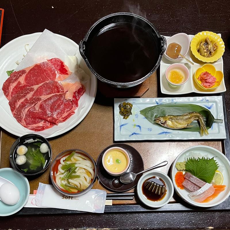 夕食(お宿 かつほ )