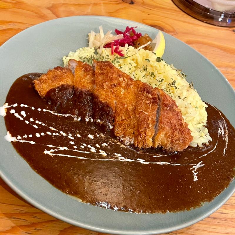 三元豚ロースカツカレー(RuuuuuCurry GARAKU)