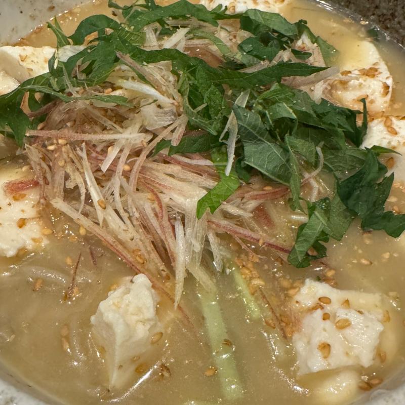 冷や汁蕎麦(蕎麦 おざき)