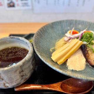 味玉醤油つけ麺