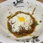 辛味大根の冷やし和えそば 〆ご飯付き(麺屋丈六 キーノ和歌山店)