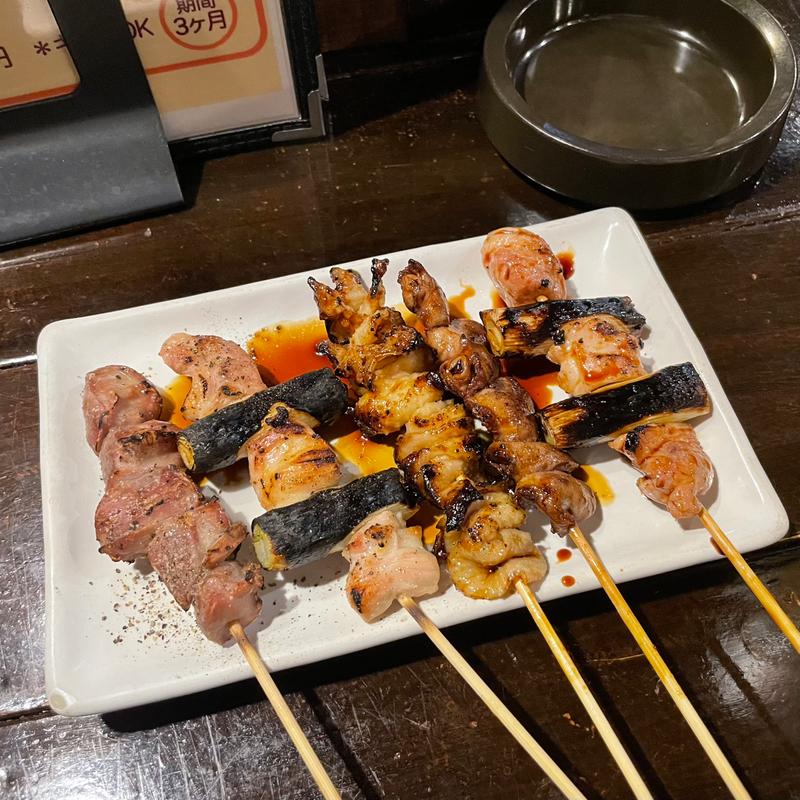 お任せ5本盛り(八丁ぼり 名駅3丁目店)