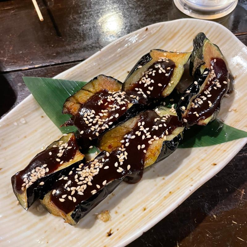 ナスの八丁味噌田楽(八丁ぼり 名駅3丁目店)