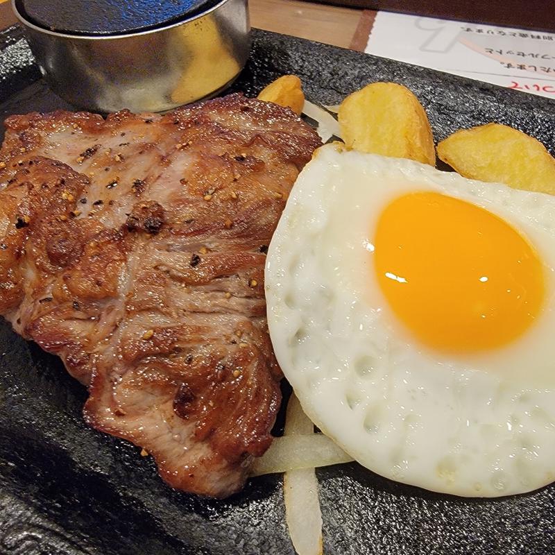 熟成ラウンドステーキ120g(ステーキガスト 上戸田店)