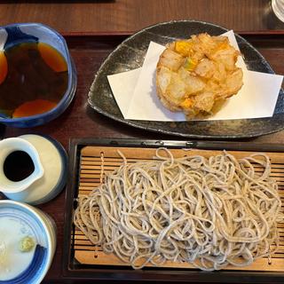野菜かき揚せいろ(舞扇)