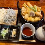 天ざる胡麻素麺(三日月庵)