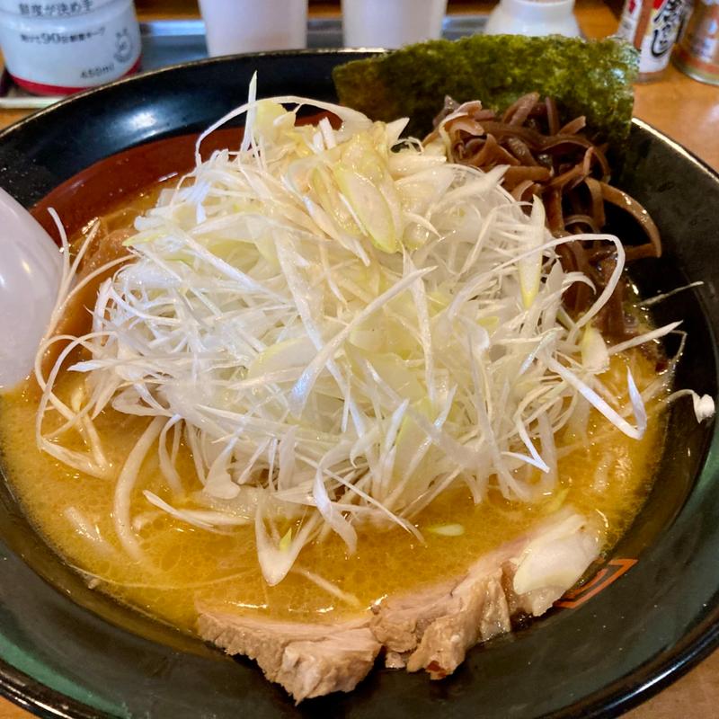 味噌ネギラーメン(弌代元 矢板店)