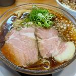 冷たい煮干しそば しょうゆ