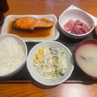 銀ジャケ照焼き・小刺身