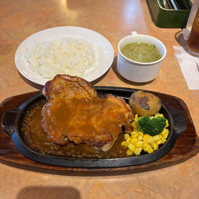 若鶏のうまい焼きランチ(フライングガーデン 上福岡店)