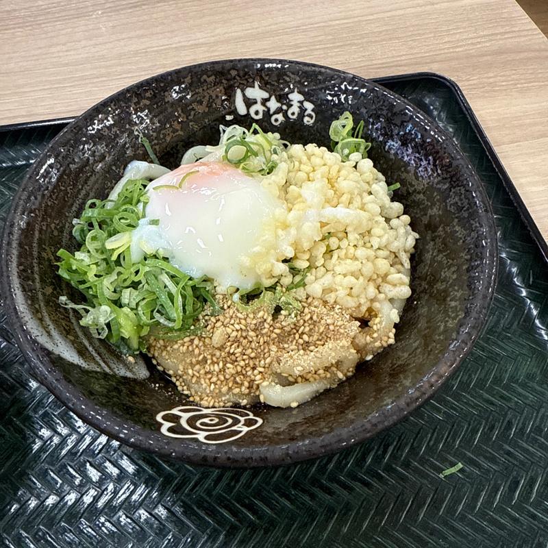 温玉ぶっかけ(はなまるうどん イオン東雲店)