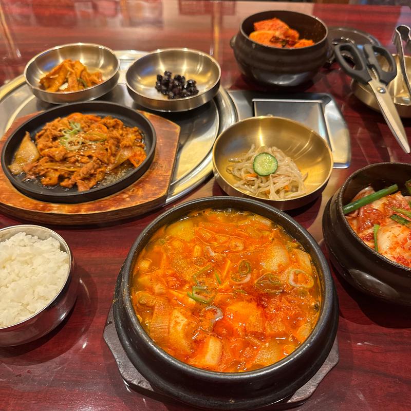 純豆腐チゲ(韓国郷土料理青松(チョンソル）)