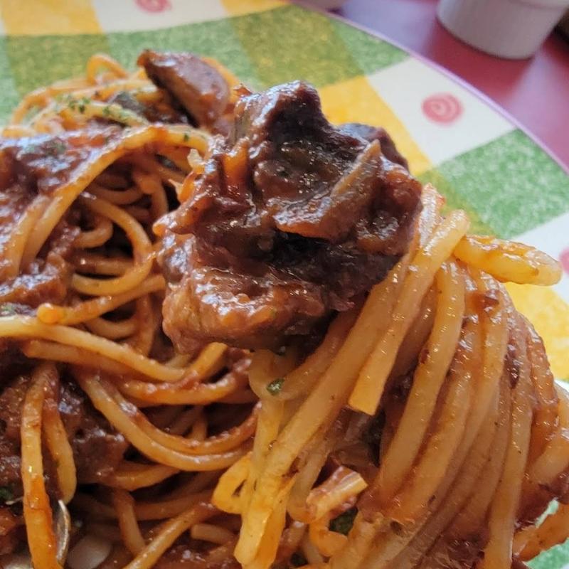 ビーフシチューパスタランチセット(スペイン料理サブロッソ)