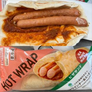 ピザサンド・Wウィンナー&ミートソーセージ