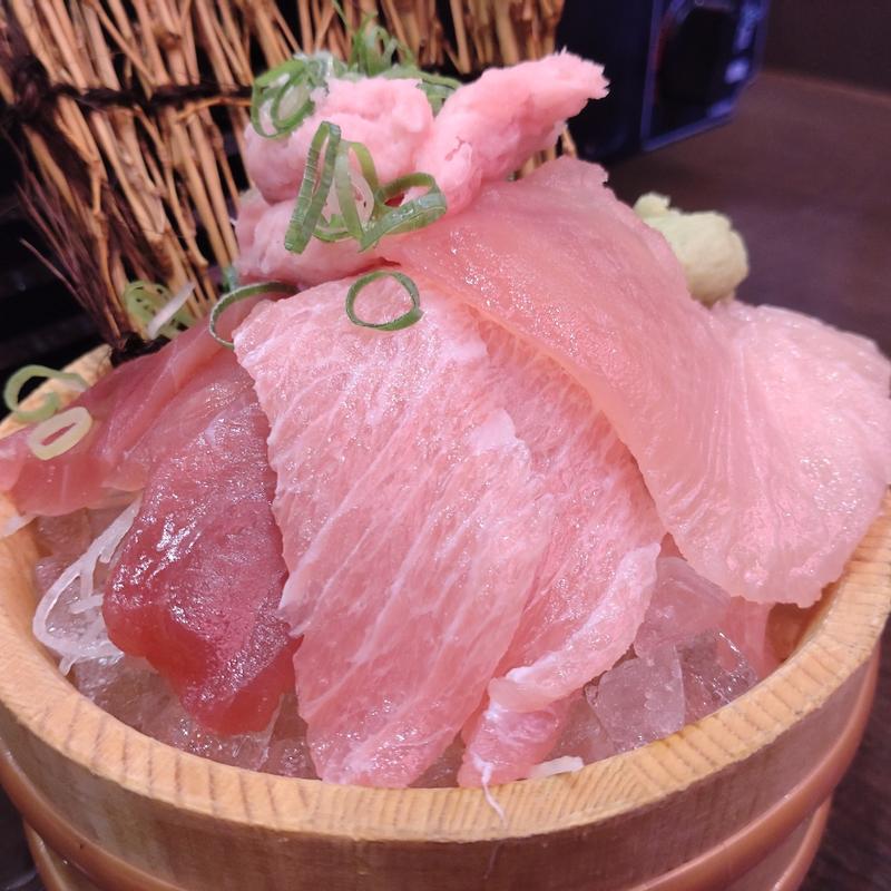 まぐろ尽くし(目利きの銀次 京成成田駅前店)