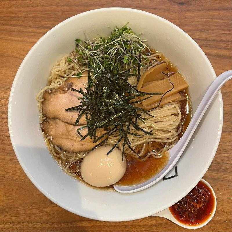 三河冷かけ(自家製麺 節屋かつら)