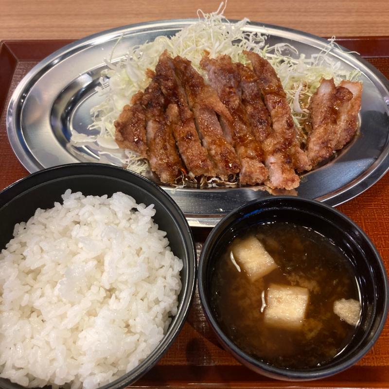 名物とんから定食(長篠陣屋食堂)