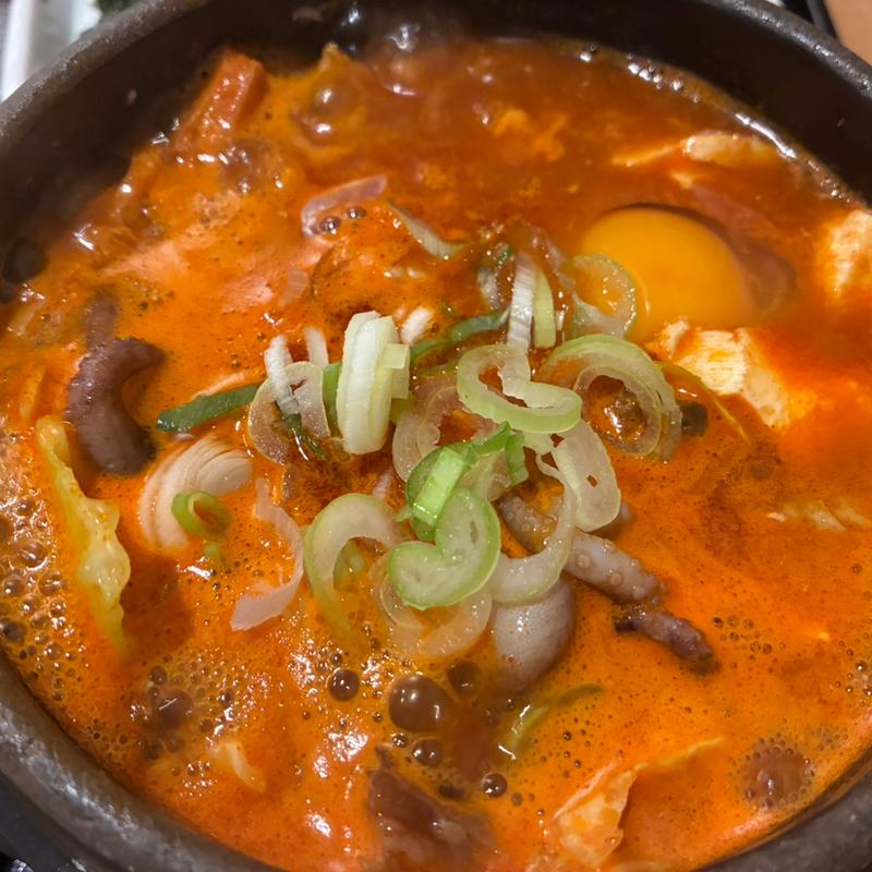 チュクミスンドゥブ(東京純豆腐 グランデュオ蒲田店)