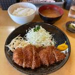 チキンカツ定食ランチ
