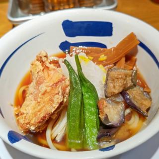 夏野菜のさっぱり鬼おろし冷やし麺(つけ麺専門店 三田製麺所 桜木町駅前店)