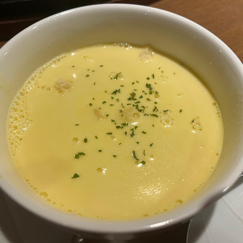 コーンスープ(おにおんとまと )