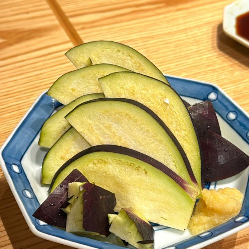 水ナスつくり(鮨酒場スシトフジ)