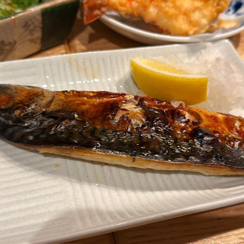 熟成鯖の塩焼き(鮨酒場スシトフジ)